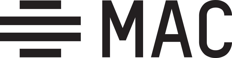 Logo de quatre lignes horizontales avec les lettres M, A, et C