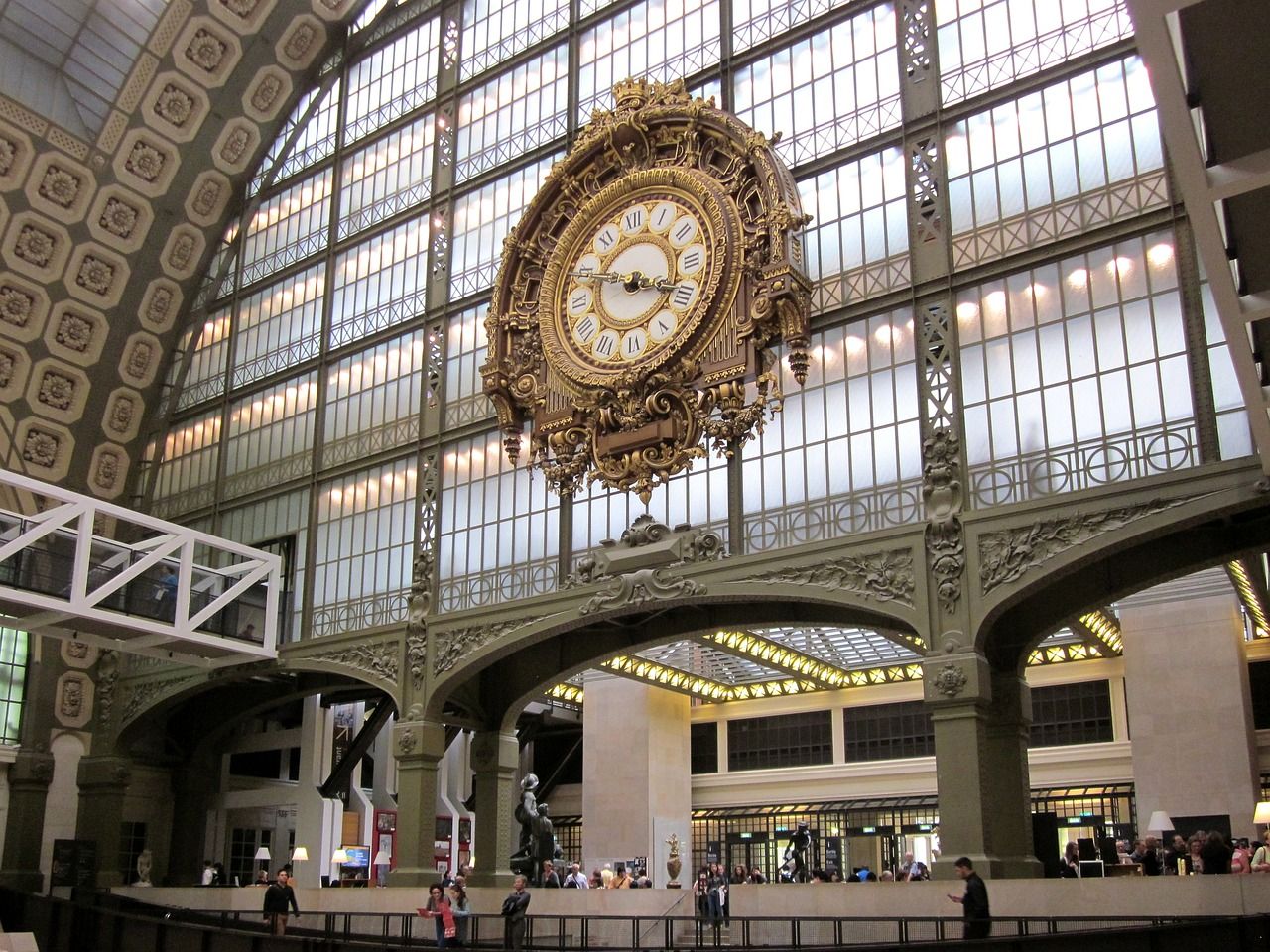 Photo de l'horloge du musée d'Orsay.