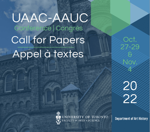 Affiche d'appel à textes du congrès de l'UAAC